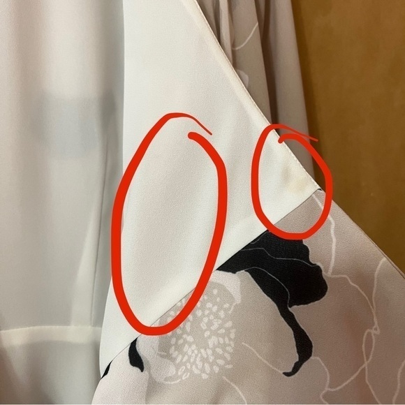 Shona Joy | Flora Tie Front Mini Dress Floral Chiffon Bishop Sleeve Size 2 - Picture 8 of 16